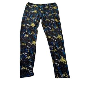 LuLaRoe Leggings size TC 12-18 Geometric EUC